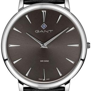 Gant Herrklocka G133003 Norwood Grå/Läder Ø42 mm