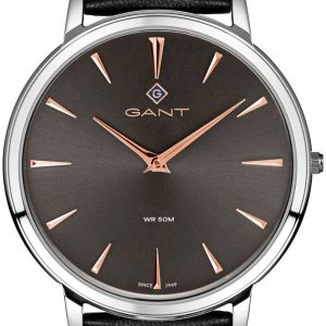 Gant Herrklocka G133004 Norwood Grå/Läder Ø42 mm