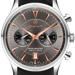 Gant Herrklocka G135014 Grå/Gummi Ø43 mm