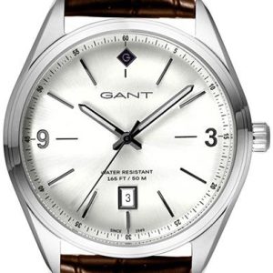 Gant Herrklocka G141001 Vit/Läder Ø43 mm