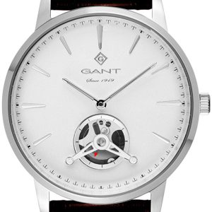 Gant Herrklocka G153002 Hempstead Silverfärgad/Läder Ø43 mm