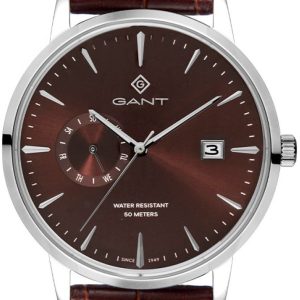 Gant Herrklocka G165006 Easthill Brun/Läder Ø43 mm