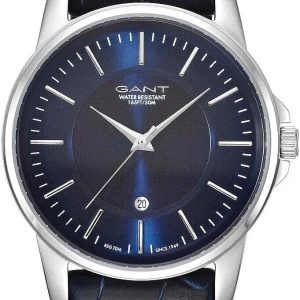 Gant Herrklocka GT004001 Blå/Läder Ø42 mm