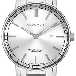 Gant Herrklocka GT006025 Nashville Silverfärgad/Stål Ø42 mm