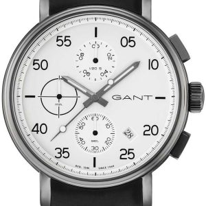 Gant Herrklocka GT037003 Vit/Gummi Ø45 mm