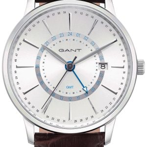 Gant Herrklocka GTAD02600899I Silverfärgad/Läder Ø42 mm