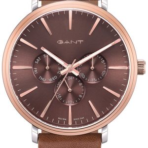 Gant Herrklocka GTAD05600399I Brun/Läder Ø42 mm