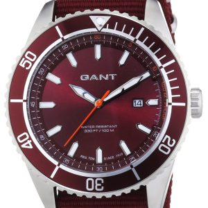 Gant Seabrook Herrklocka W70635 Röd/Stål Ø44 mm