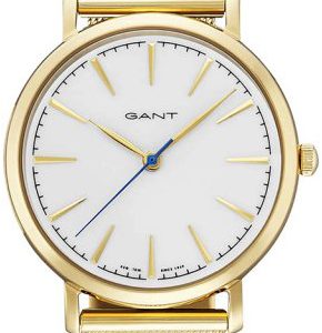 Gant Stanford Damklocka GT021006 Vit/Gulguldtonat stål Ø36 mm