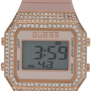 Guess Damklocka GW0430L3 LCD/Gummi