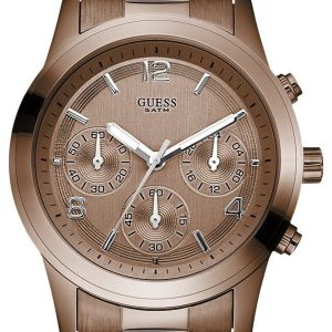 Guess Damklocka W17543L1 Mini Brun/Stål Ø38 mm