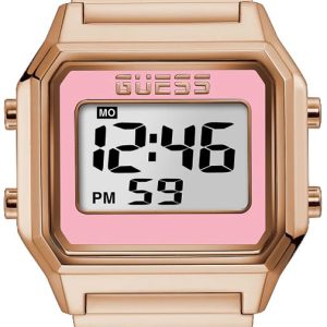 Guess GW0343L3 Zoom LCD/Roséguldstonat stål