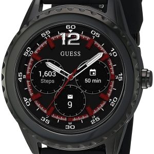 Guess Herrklocka C1002M1 Svart/Gummi Ø44 mm