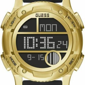 Guess Herrklocka GW0272G2 LCD/Gummi Ø44.5 mm