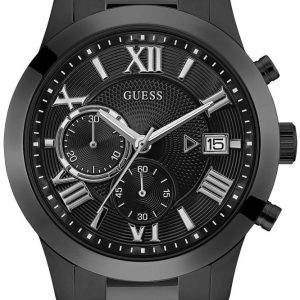 Guess Herrklocka GW0668G5 Svart/Stål Ø42 mm