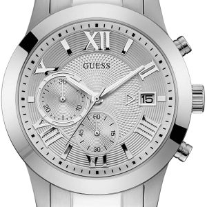 Guess Herrklocka W0668G7 Silverfärgad/Stål Ø45 mm