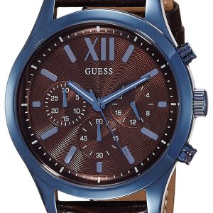 Guess Herrklocka W0789G2 Brun/Läder Ø46 mm