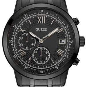 Guess Herrklocka W1001G3 Svart/Stål Ø44 mm