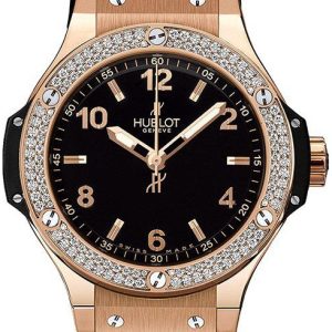 Hublot 361.PX.1280.RX.1104 Big Bang 38 mm Svart/Gummi Ø38 mm