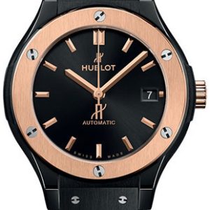 Hublot 565.CO.1480.RX Classic Fusion Svart/Gummi Ø38 mm