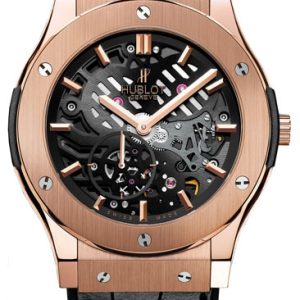 Hublot Classic Fusion Herrklocka 515.OX.0180.LR Skelettskuren/Läder