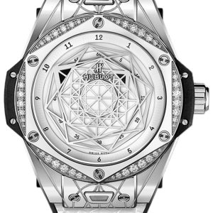 Hublot Damklocka 465.SS.2027.VR.1204.MXM19 Big Bang 39Mm Vit/Gummi