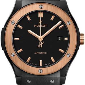 Hublot Damklocka 565.CO.1181.RX Classic Fusion Svart/Gummi Ø38 mm