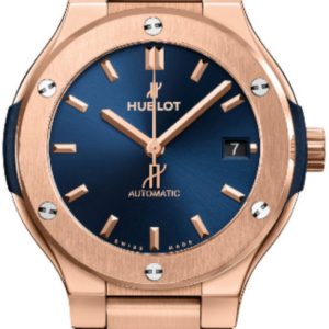 Hublot Damklocka 568.OX.7180.OX Classic Fusion Blå/18 karat