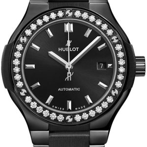 Hublot Damklocka 585.CM.1470.CM.1204 Classic Fusion Svart/Keramik