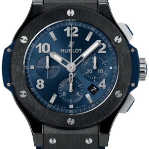 Hublot Herrklocka 301.CM.710.RX Big Bang 44mm Blå/Gummi Ø44 mm