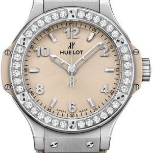 Hublot Herrklocka 361.SX.892B.LR.1204.JPN Big Bang 38Mm Beige/Gummi