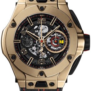 Hublot Herrklocka 402.MX.0138.WR Big Bang 45mm Skelettskuren/Gummi