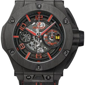 Hublot Herrklocka 402.QU.0113.WR Big Bang 45mm Skelettskuren/Gummi