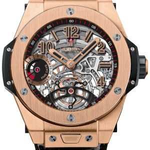 Hublot Herrklocka 405.OX.0138.LR Big Bang 45Mm Skelettskuren/Gummi