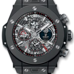 Hublot Herrklocka 406.CI.0170.RX Big Bang 44.5mm Skelettskuren/Gummi