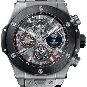 Hublot Herrklocka 406.NM.0170.RX Big Bang 45mm Skelettskuren/Gummi