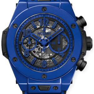 Hublot Herrklocka 411.ES.5119.RX Big Bang 45Mm Skelettskuren/Gummi