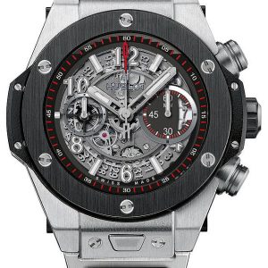 Hublot Herrklocka 411.NM.1170.NM Big Bang 45mm Skelettskuren/Titan