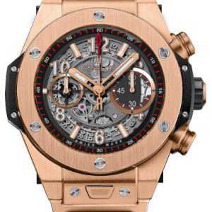 Hublot Herrklocka 411.OX.1180.OX Big Bang 45mm Skelettskuren/18 karat