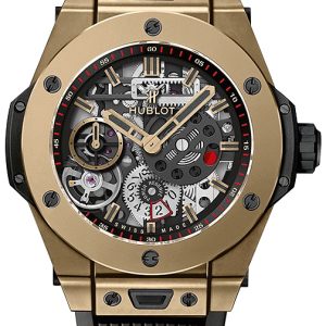 Hublot Herrklocka 414.MX.1138.RX Big Bang 45Mm Skelettskuren/Gummi