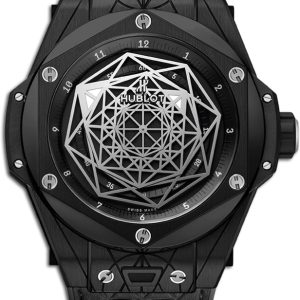 Hublot Herrklocka 415.CX.1112.VR.MXM18 Big Bang Unico Svart/Gummi