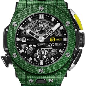 Hublot Herrklocka 416.YG.5220.VR Big Bang 45Mm Skelettskuren/Gummi