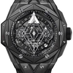 Hublot Herrklocka 418.CX.1107.RX.MXM22 Big Bang 45mm Grå/Gummi Ø45