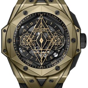 Hublot Herrklocka 418.MX.1103.RX.MXM22 Big Bang 45mm Svart/Gummi Ø45