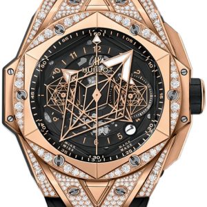 Hublot Herrklocka 418.OX.1108.RX.1604.MXM20 Big Bang 45Mm Svart/Gummi