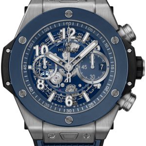 Hublot Herrklocka 421.NL.5170.RX Big Bang 44Mm Skelettskuren/Gummi