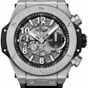 Hublot Herrklocka 421.NX.1170.RX Big Bang 44mm Svart/Gummi Ø44 mm