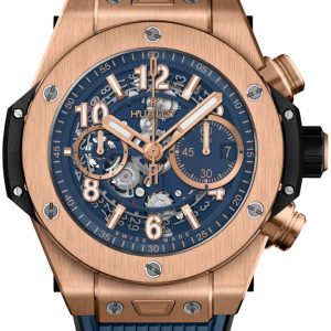 Hublot Herrklocka 421.OL.5180.RX Big Bang 44Mm Skelettskuren/Gummi