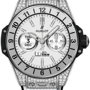 Hublot Herrklocka 440.NX.1101.RW.1704 Big Bang 42Mm Vit/Gummi Ø42 mm