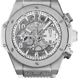 Hublot Herrklocka 441.NE.2011.RW Big Bang 42mm Vit/Gummi Ø42 mm